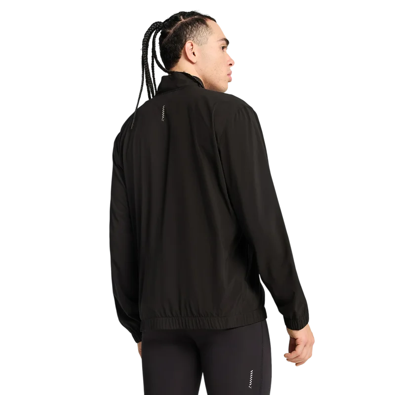 Puma Run Velocity Woven Siyah Erkek Eşofman Üstü - 4