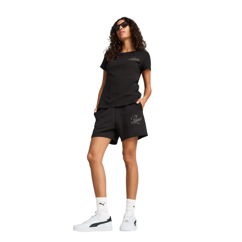 Puma Script Kadın Tshirt - 3