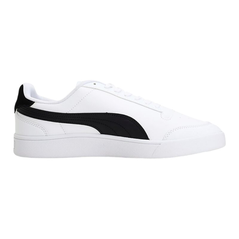 Puma Shuffle Beyaz-Siyah-Altın Erkek Günlük Ayakkabı - 1