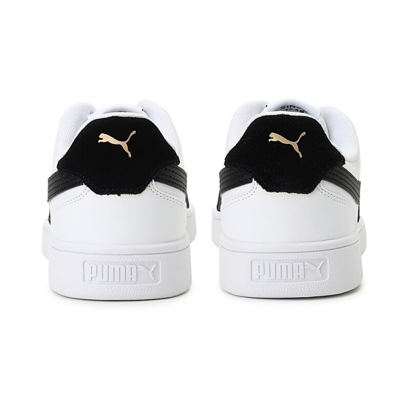 Puma Shuffle Beyaz-Siyah-Altın Erkek Günlük Ayakkabı - 6