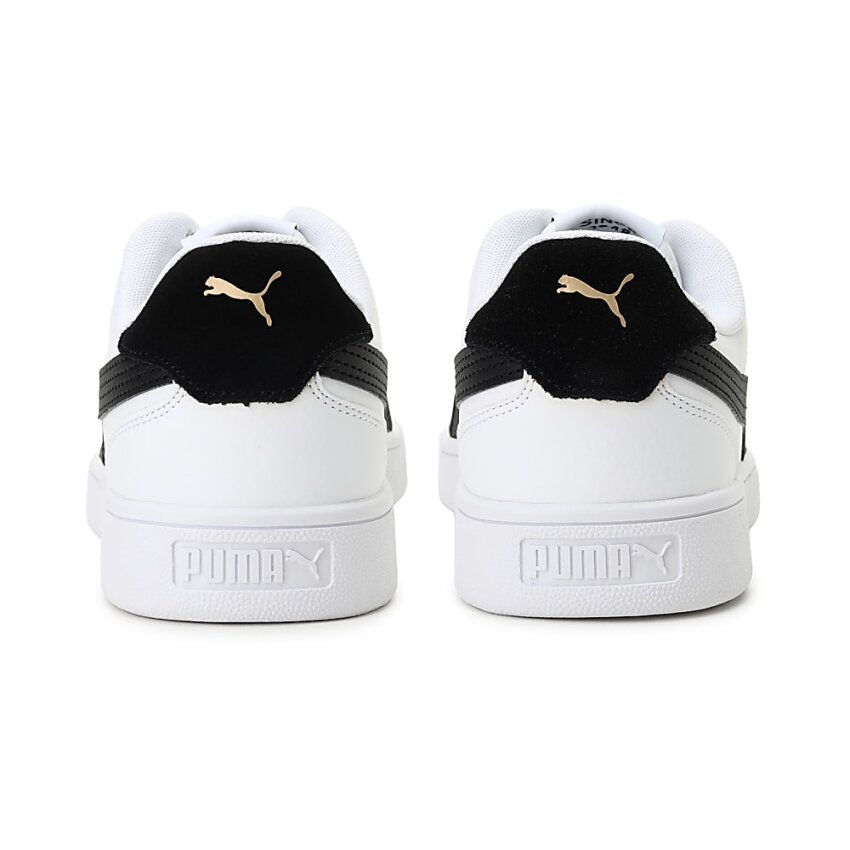 Puma Shuffle Beyaz-Siyah-Altın Erkek Günlük Ayakkabı - 6