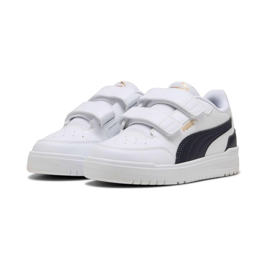Puma Shuffle Downtown Beyaz Çocuk Günlük Ayakkabı - 3