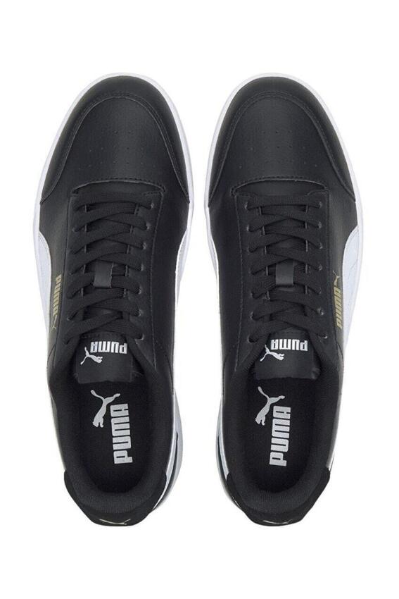 Puma Shuffle Siyah-Beyaz-Altın Erkek Günlük Ayakkabı 309668-04 - 2