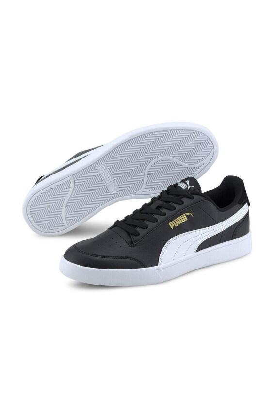 Puma Shuffle Siyah-Beyaz-Altın Erkek Günlük Ayakkabı 309668-04 - 3