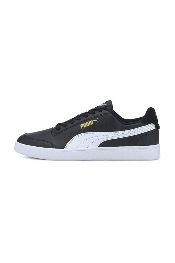 Puma Shuffle Siyah-Beyaz-Altın Erkek Günlük Ayakkabı 309668-04 - 4