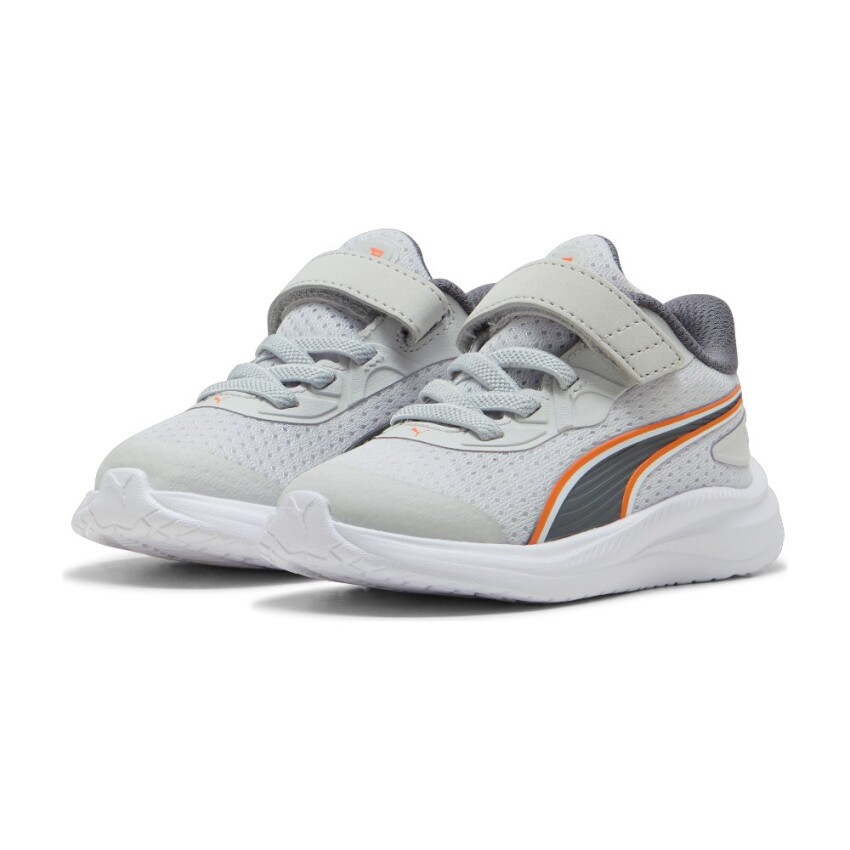 Puma Skyrocket 2 AC+ Inf Gri Çocuk Günlük Ayakkabı - 3