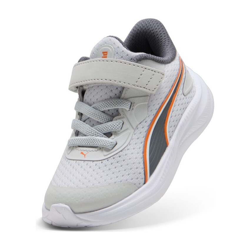 Puma Skyrocket 2 AC+ Inf Gri Çocuk Günlük Ayakkabı - 4