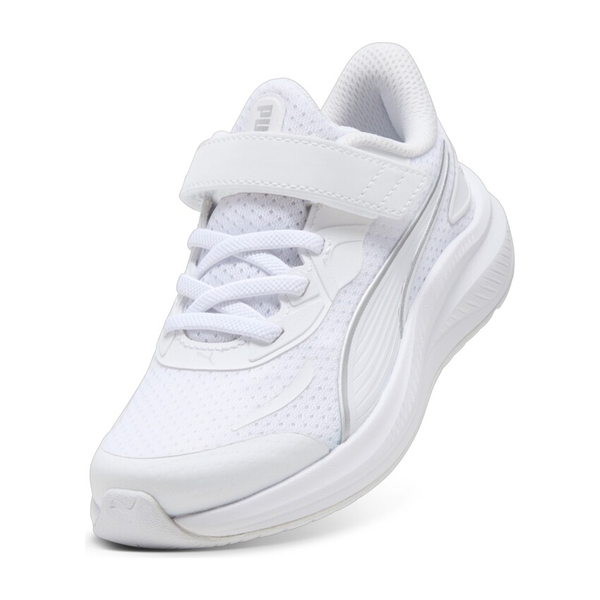 Puma Skyrocket 2 AC+ PS Beyaz Çocuk Günlük Ayakkabı - 4