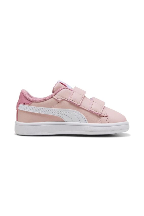 Puma Smash 3.0 Badges Pembe Çocuk Günlük Ayakkabı - 1