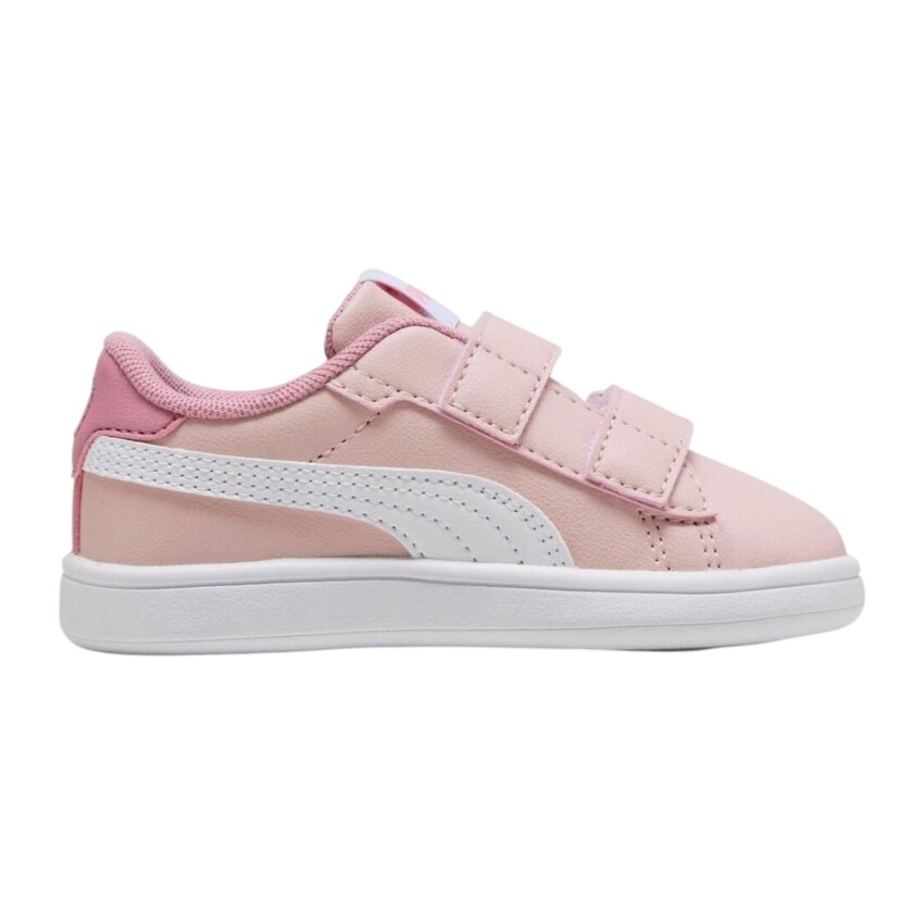 Puma Smash 3.0 Badges Pembe Çocuk Günlük Ayakkabı - 1