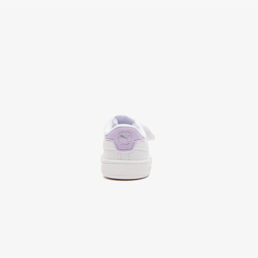 Puma Smash 3.0 Beyaz-Mor Çocuk Günlük Ayakkabı - 3