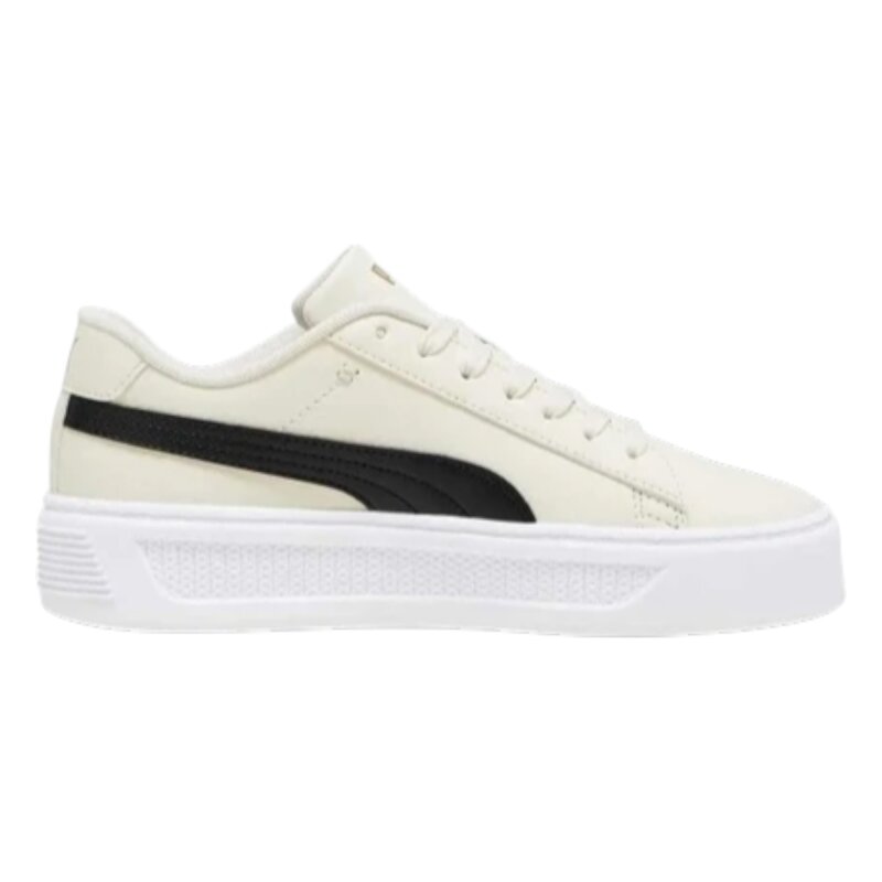 Puma Smash Platform v3 Bej Kadın Günlük Ayakkabı - 1