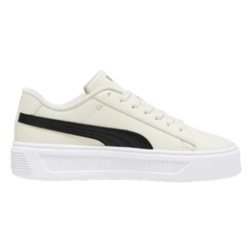 Puma Smash Platform v3 Bej Kadın Günlük Ayakkabı - 1