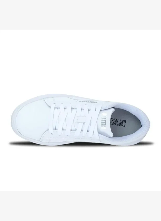 Puma Smash Platform v3 BEYAZ Kadın Günlük Ayakkabı - 3