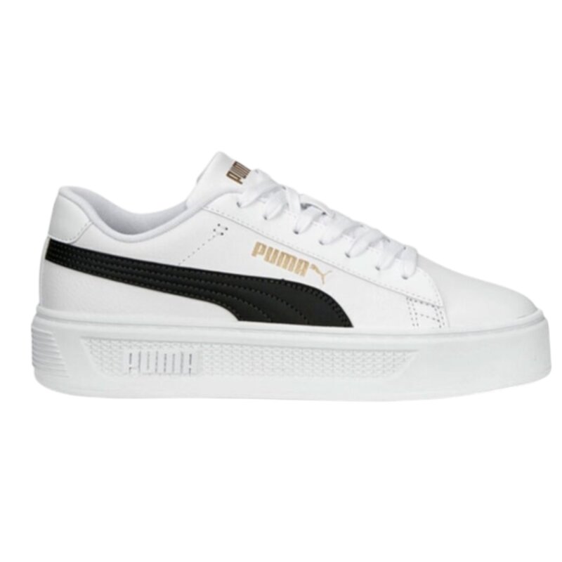 Puma Smash Platform v3 BEYAZ Kadın Günlük Ayakkabı - 1