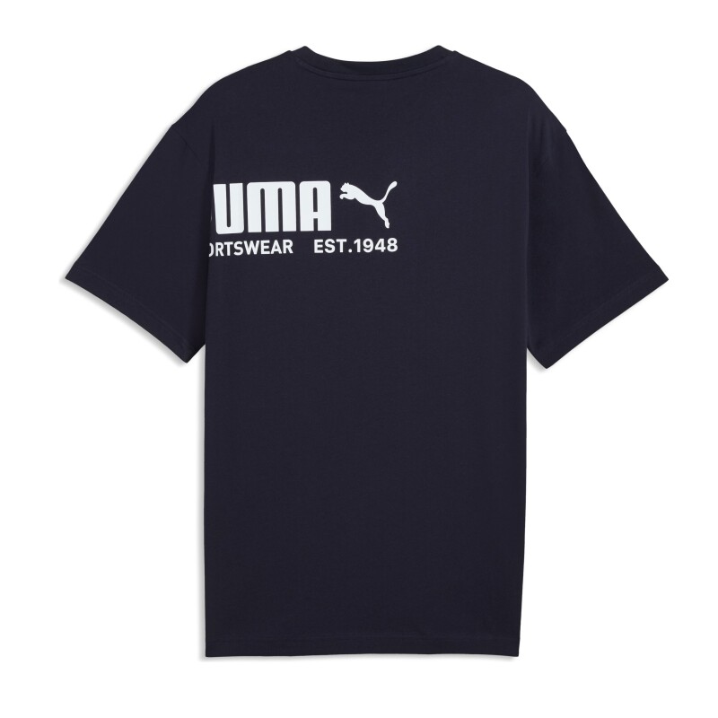 Puma Sport Graphic Tee Lacivert Erkek Tshirt - 5