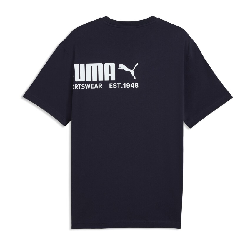 Puma Sport Graphic Tee Lacivert Erkek Tshirt - 5