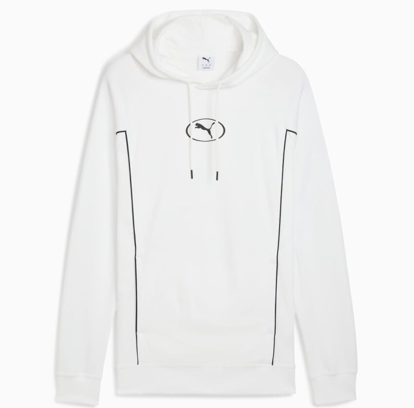 Puma Sport Hoodie Beyaz Erkek Sweatshirt - 1