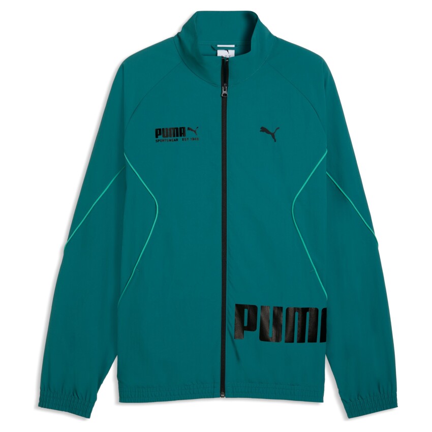 Puma Sport Track Yeşil Erkek Eşofman Üstü - 4