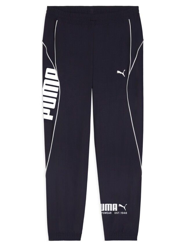 Puma Sport Woven Track Lacivert Erkek Eşofman Altı - 4