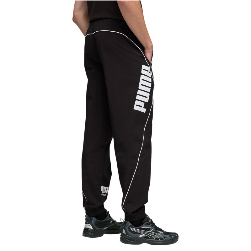 Puma Sport Woven Track Siyah Erkek Eşofman Altı - 2