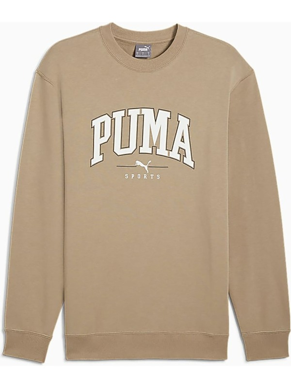 Puma Squad Crew Bej Erkek Sweatshirt - Puma