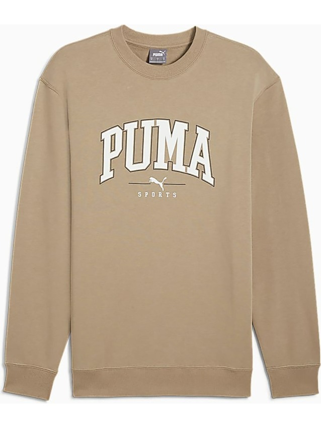 Puma Squad Crew Bej Erkek Sweatshirt - 1