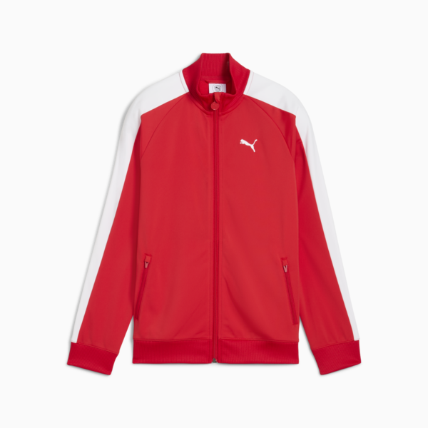 Puma T7 Always On Track Kırmızı Çocuk Eşofman Üstü - 4