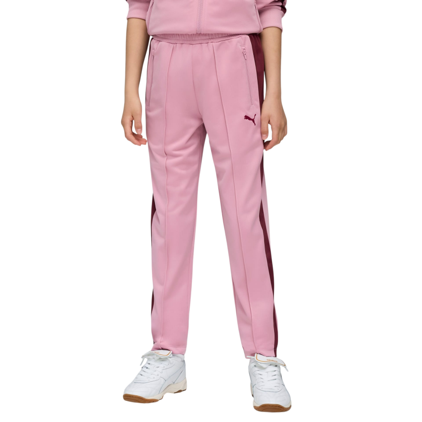 Puma T7 Always On Track Pembe Çocuk Eşofman Altı - 1