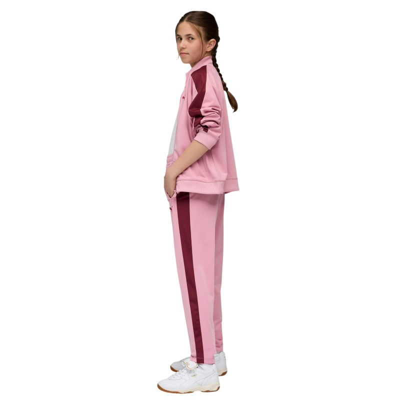 Puma T7 Always On Track Pembe Çocuk Eşofman Altı - Puma (1)