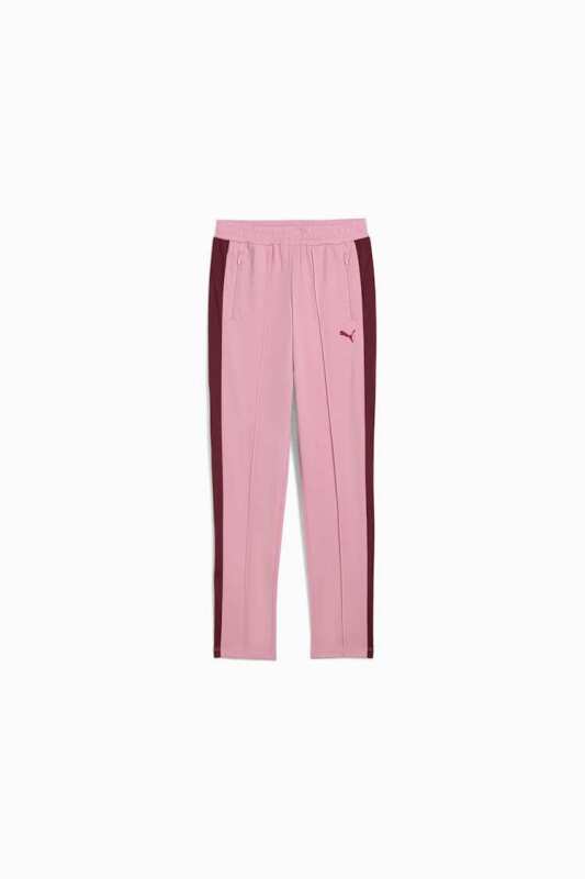 Puma T7 Always On Track Pembe Çocuk Eşofman Altı - 4