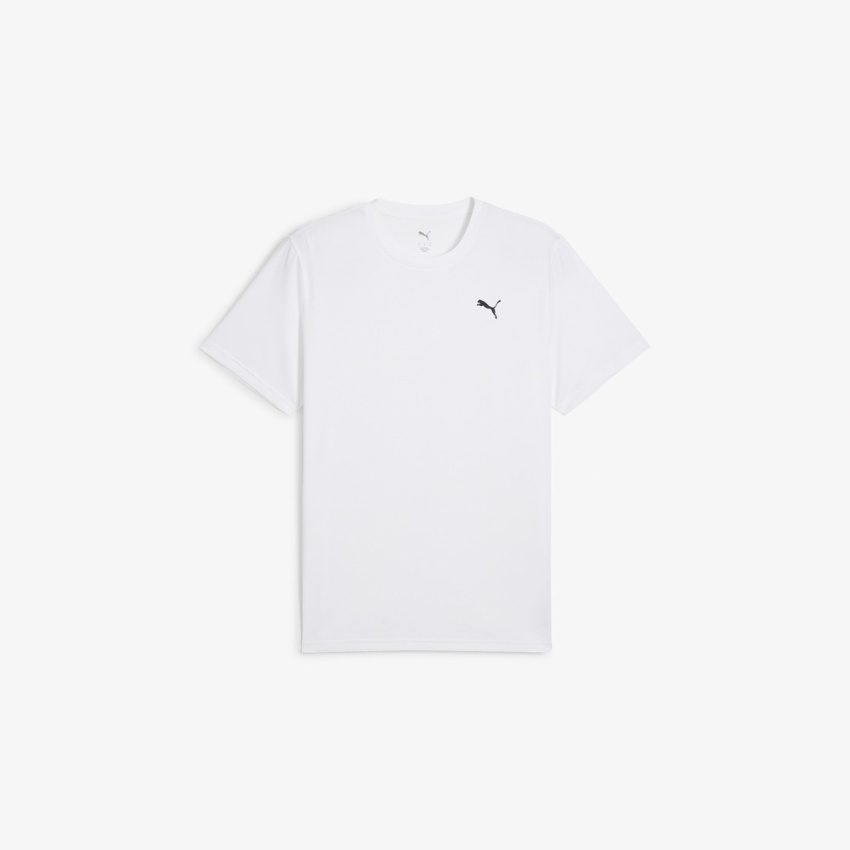 Puma Tad Ess Poly Texture Beyaz Erkek Tshirt - 4
