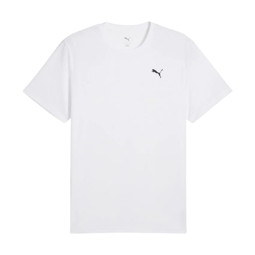 Puma Tad Ess Poly Texture Beyaz Erkek Tshirt - 4