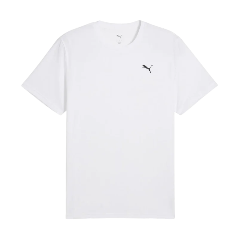 Puma Tad Ess Poly Texture Beyaz Erkek Tshirt - 4