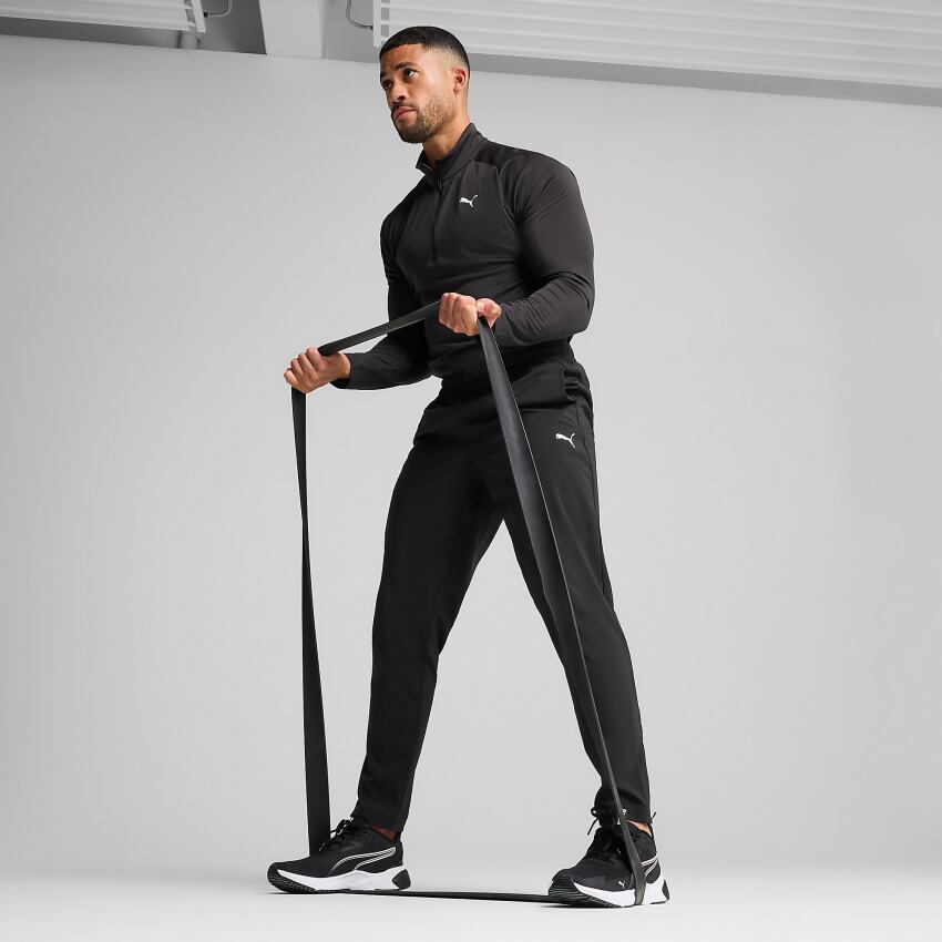 Puma Tad Ess Woven Tapered Siyah Erkek Eşofman Altı - 3