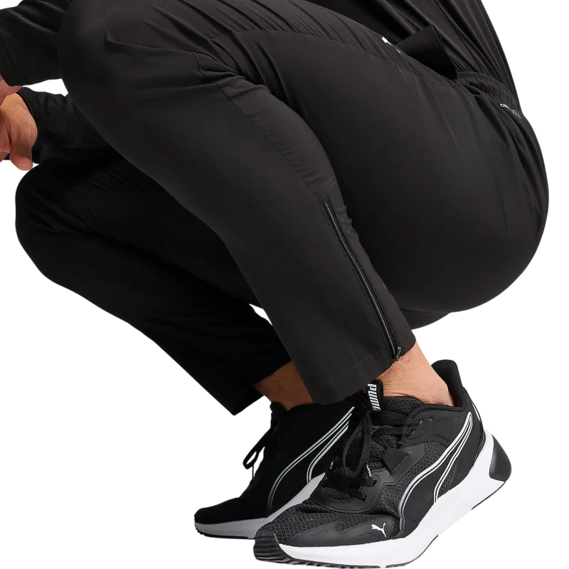 Puma Tad Ess Woven Tapered Siyah Erkek Eşofman Altı - 5