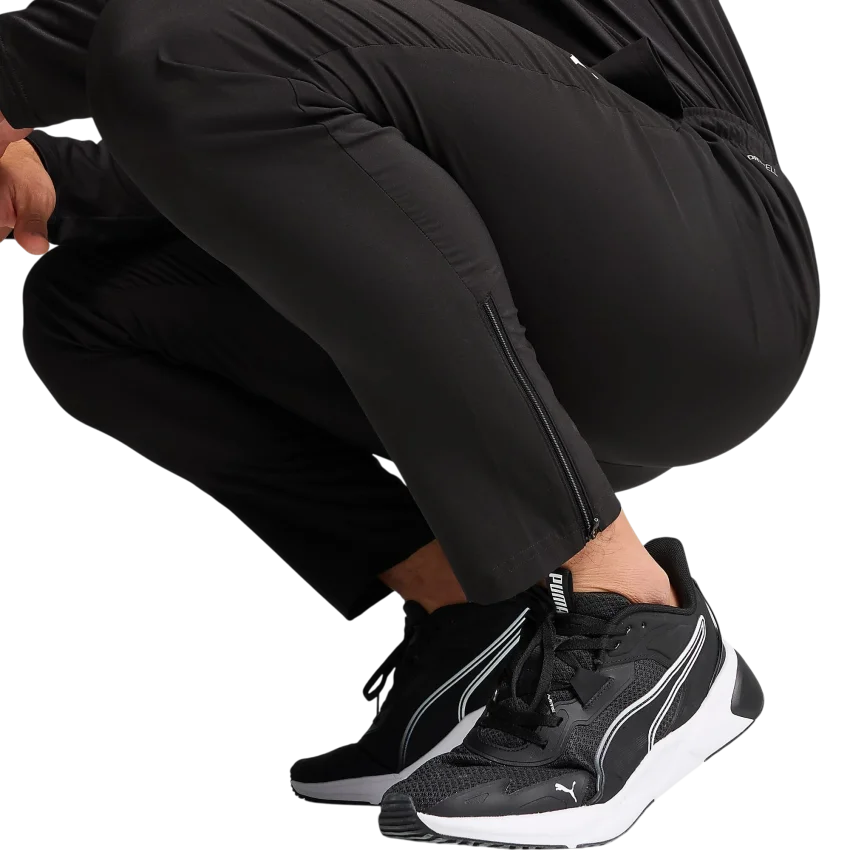 Puma Tad Ess Woven Tapered Siyah Erkek Eşofman Altı - 5