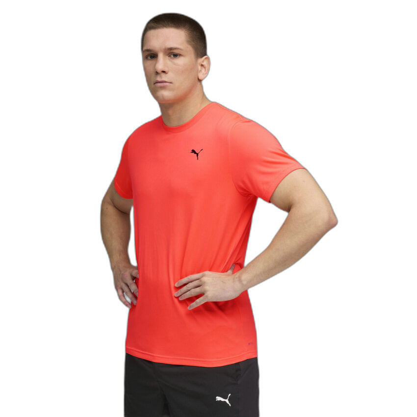 Puma Tad Essantial Solid Cat Kırmızı Erkek Tshirt - 1