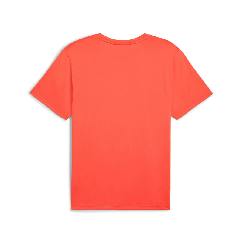 Puma Tad Essantial Solid Cat Kırmızı Erkek Tshirt - 4