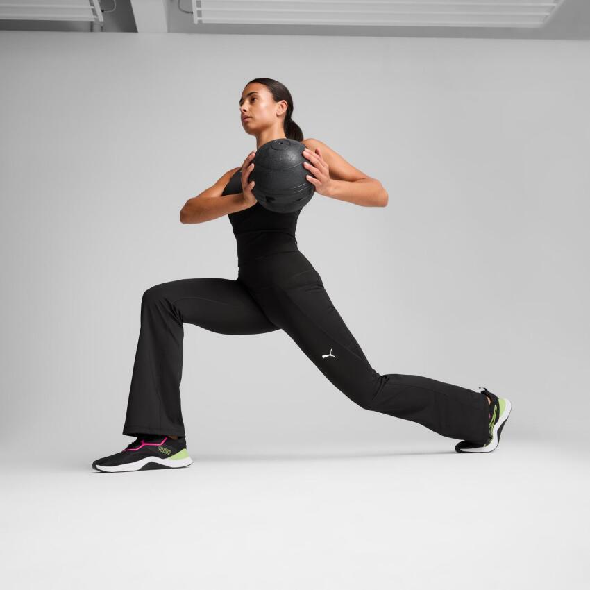 Puma Tad Essential Bootcut Siyah Kadın Eşofman Altı - 5