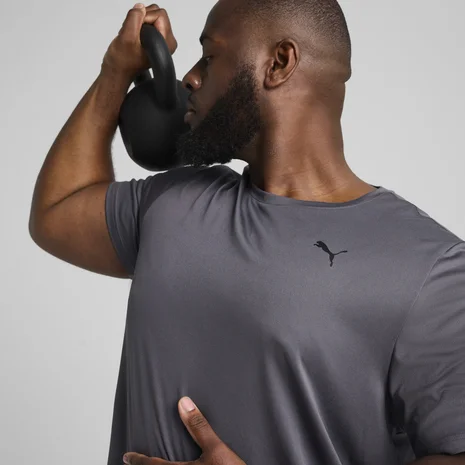 Puma Tad Essentials Gri Erkek Tshirt - 4