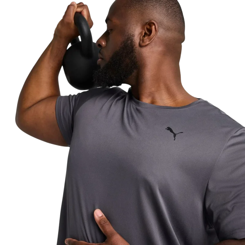 Puma Tad Essentials Gri Erkek Tshirt - 3