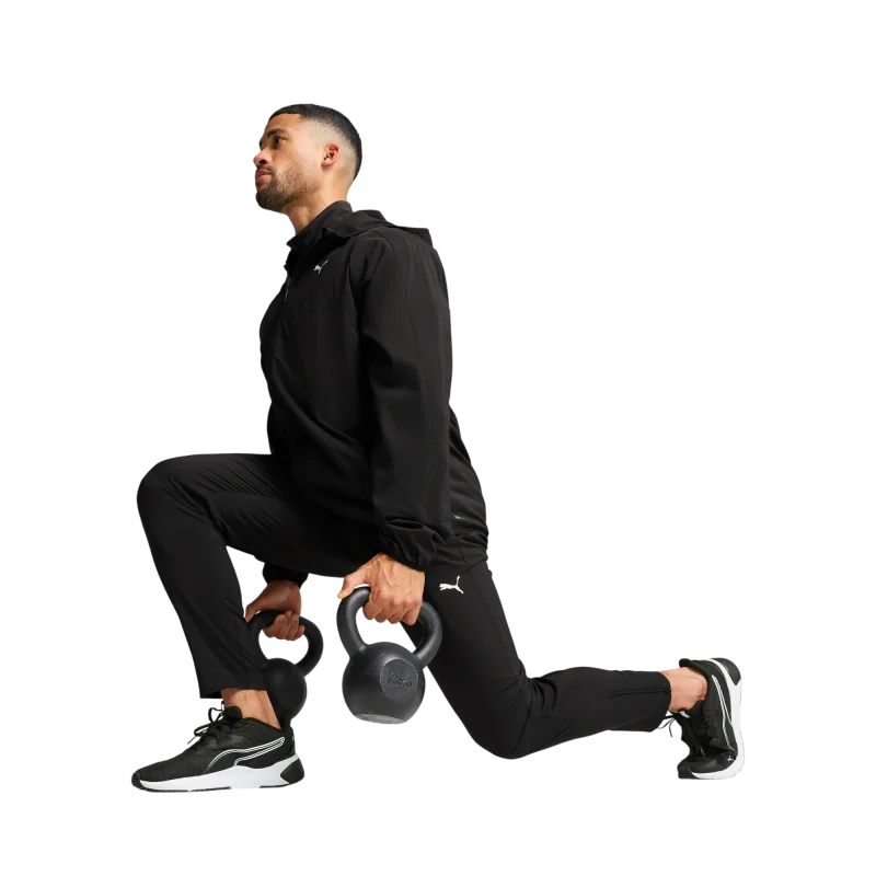 Puma Tad Tech Woven Full Zip Siyah Erkek Eşofman Üstü - 3