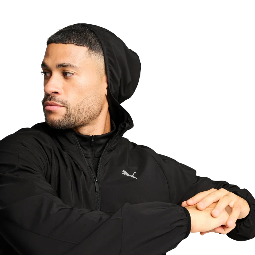 Puma Tad Tech Woven Full Zip Siyah Erkek Eşofman Üstü - 4