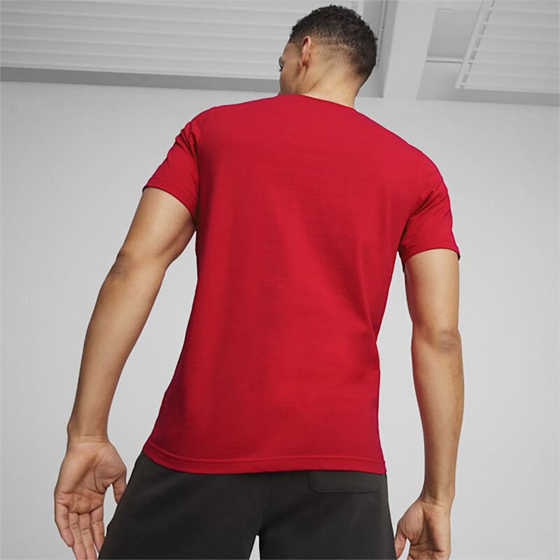 Puma The Hooper Tee 1 KIRMIZI Erkek Tshirt - 4