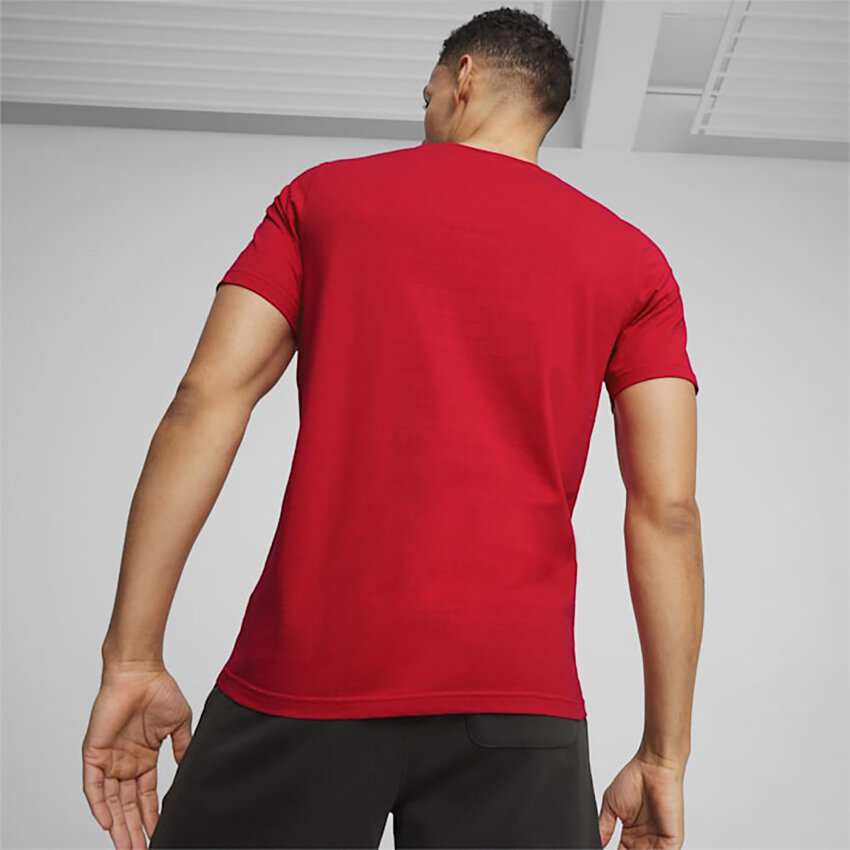 Puma The Hooper Tee 1 KIRMIZI Erkek Tshirt - 4