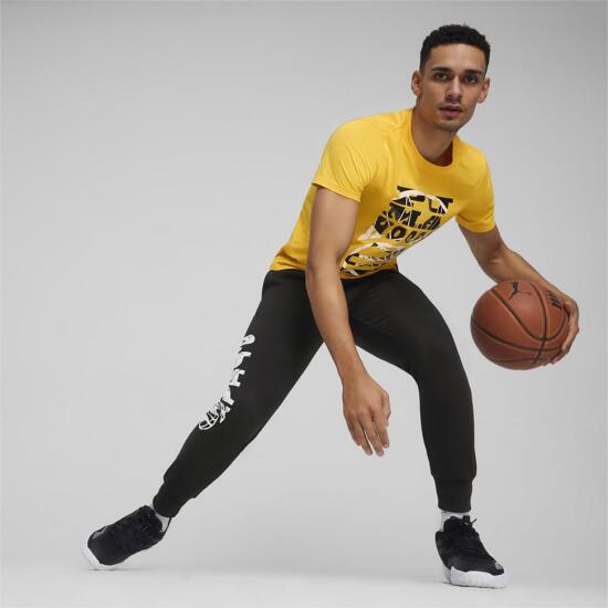 Puma The Hooper Tee 1 SARI Erkek Tshirt - 3