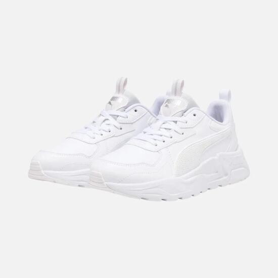 Puma Trinity Lite Winter Wonderland Wmns BEYAZ Kadın Koşu Ayakkabısı - 4