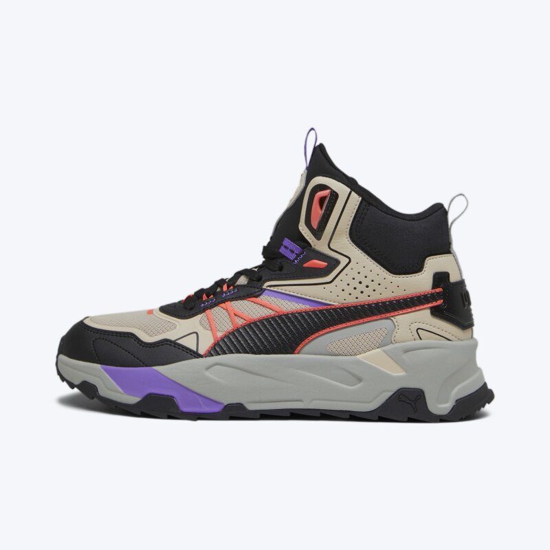 Puma Trinity Mid Hybrid BEYAZ Erkek Günlük Ayakkabı - 3