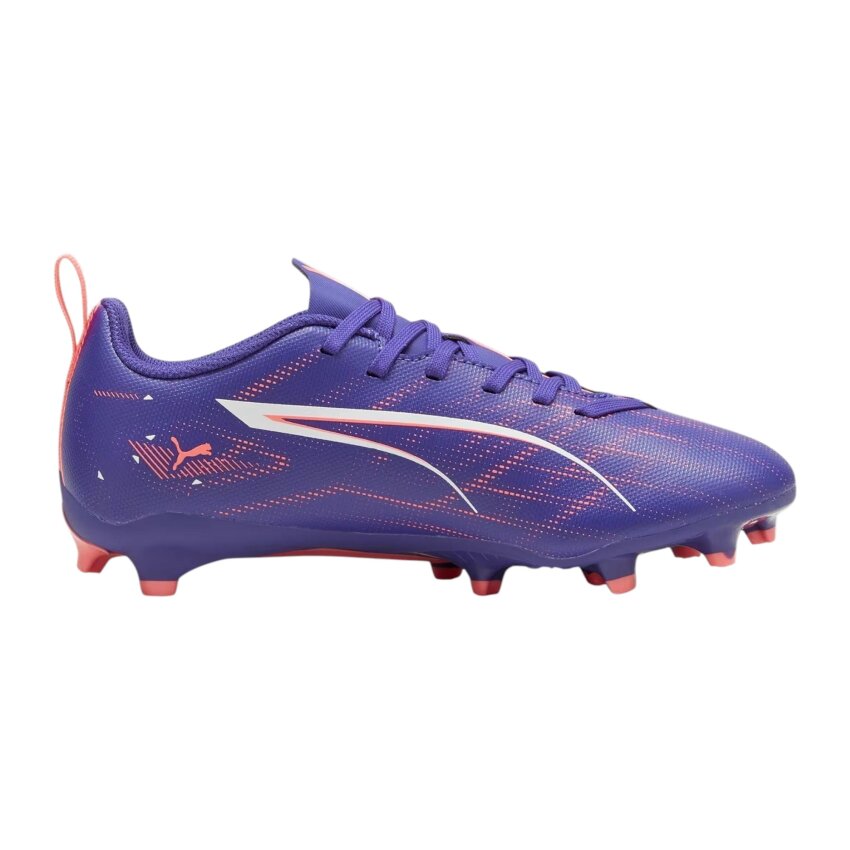 Puma Ultra 5 Play FG/AG Jr Mavi Çocuk Krampon - 1